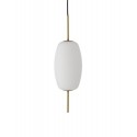 frandsen silk suspension chic classique verre blanc laiton