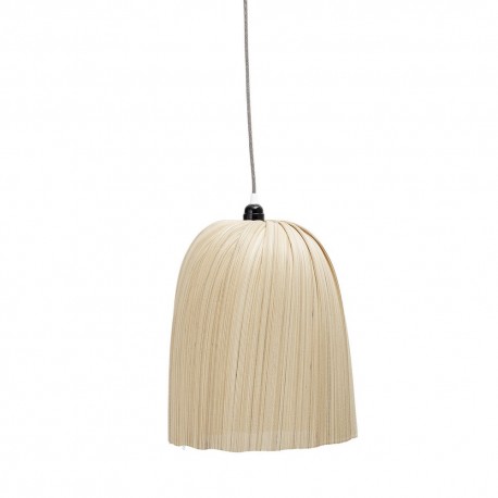 bloomingville nature suspension bambou naturel forme de cloche 82042422