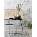 bloomingville soon table d appoint metal noir plateau amovible 89166081