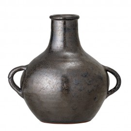 Vase style antique noir terre cuite Bloomingville Terracotta