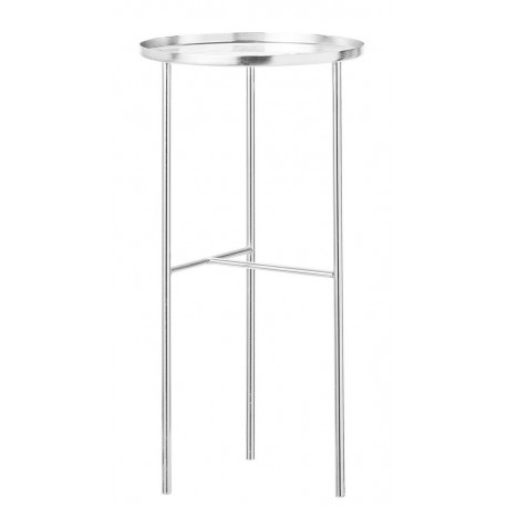bloomingville pretty gueridon table d appoint metal argent 82040253