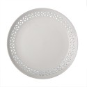 Assiettes percées façon dentelle porcelaine Pols Potten