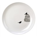 Assiettes oiseaux porcelaine Pols Potten Freedom Birds (set de 4)