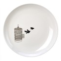 Assiettes oiseaux porcelaine Pols Potten Freedom Birds (set de 4)