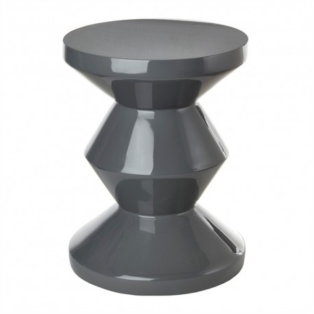 Tabouret Pols Potten Zig Zag gris