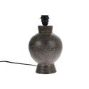 hk living pied de lampe rond gres gris fonce vol5034