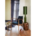 Fauteuil design rétro scandinave Pols Potten Charles noir