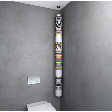 Porte rouleaux papier wc suspendu design roll'up lif - Kdesign