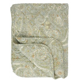 boutis matelasse motif paisley ib laursen vert 0713-42