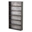 Étagère murale acier galvanisé gris vintage Bloomingville Leon