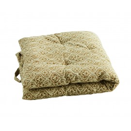 Coussin long coton fleuri Madam Stoltz