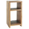 table d appoint de chevet rustique bois recycle ib laursen unique 106-00