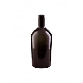 house doctor vase bottle bouteille marron fonce wl04001