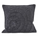 Housse de coussin carrée lin gris House Doctor Paper