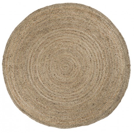 Grand tapis rond en jute IB Laursen