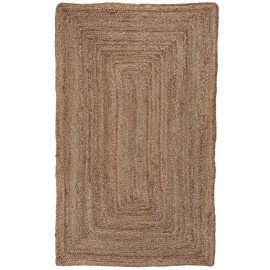 ib laursen tapis descente de lit jute tresse 6527-16