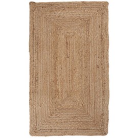 petit tapis rectangulaire en jute tresse ib laursen 6527-30