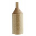 Vase bouteille design grès beige Madam Stoltz