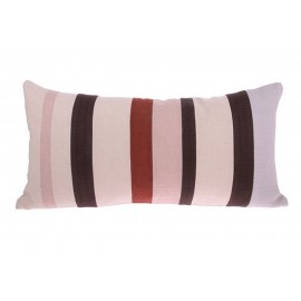 hk living coussin rectangulaire long rayures multicolores TKU2073