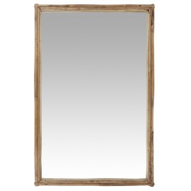 miroir mural rectangulaire bois de bambou ib laursen 9090-30