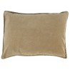 ib laursen coussin rectangulaire velours beige uni 6229-54