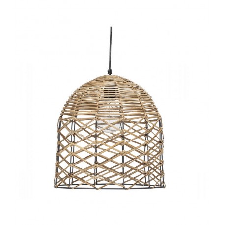 bloomingville suspension cloche en rotin 82042481