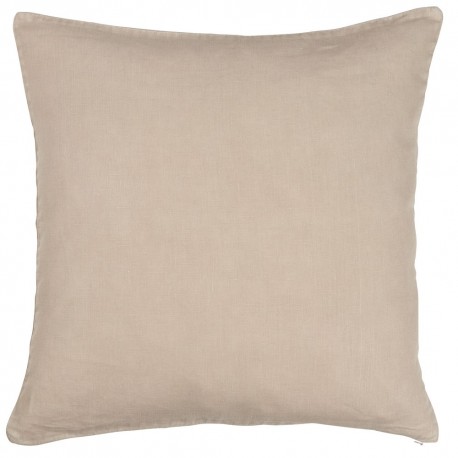 ib laursen housse de coussin carree 50 x 50 cm lin ecru 6203-44