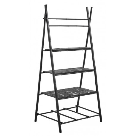 nordal etagere echelle a poser bambou noir 2027