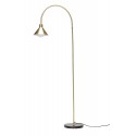 lampadaire arc laiton base marbre noir rond 990914