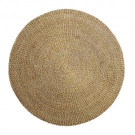 Tapis rond en jonc de mer naturel Bloomingville Acen