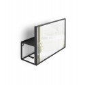 umbra cubiko miroir mural vide poches 5 pateres 1012828-040