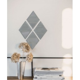 Miroirs losanges House Doctor Diamond Set de 4