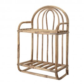 bloomingville alice etagere style rustique campagne bois canne 82046429
