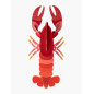 Décoration murale carton homard Studio Roof Giant Lobster