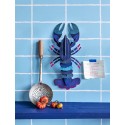 Décoration murale homard bleu Studio Roof Blue Lobster