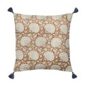 housse de coussin carree coton imprime tampons bungalow denmark shimla pecan