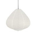 Suspension lampion tissu blanc HK Lving