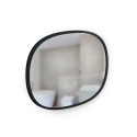 Miroir mural ovale Umbra Hub noir