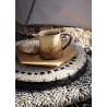 Coussin de sol rond jonc de mer Madam Stoltz