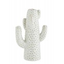 vase cactus gres blanc madam stoltz HY12812-21W