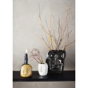 madam stoltz vase sculpture visage gres noir HY15710-16