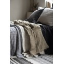 Plaid double gaze de coton IB Laursen beige