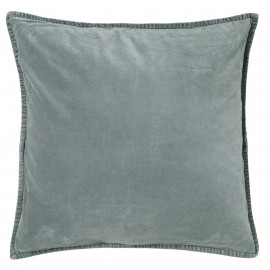 Housse de coussin carrée velours IB Laursen bleu