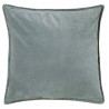 housse de coussin carree velours bleu poudre 50 x 50 cm ib laursen