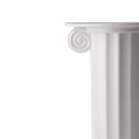 Vase droit blanc style grec céramique HK Living Greec C