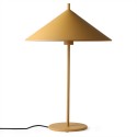 lampe de table design metal jaune hk living triangle vol5066