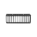 petite etagere panier mural salle de bains metal noir house doctor basket