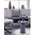 bloomingville bo table basse ronde design metal epure gris anthracite