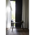 Petit banc design bois chêne foncé Muubs