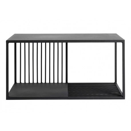 Étagère murale design métal noir Muubs Denver